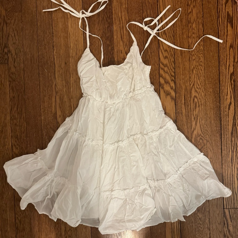NWT white flowy dress